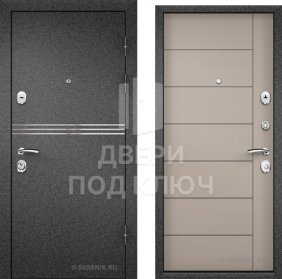 Дверь 2 мм с толщиной металла на заказ ДПК-13369