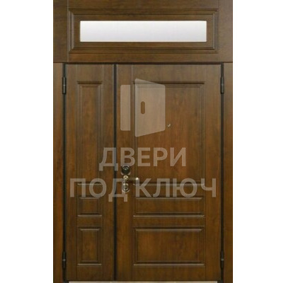 Железная дверь с фрамугой ДПК-12473