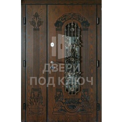 Железная уличная дверь для дома ДПК-11288