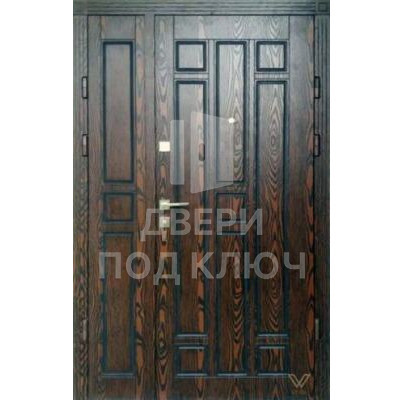 Филенчатая металлическая входная дверь с шумоизоляцией ДПК-11928